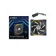 Ventilator za ohišje Lian Li UNI FAN SL Wireless 120 Reverse Blade ARGB PWM 120mm, črn