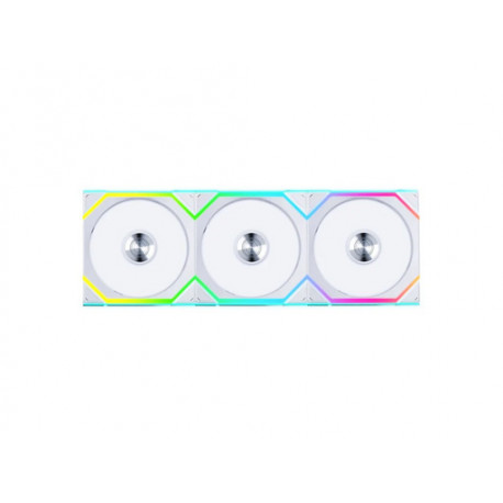 Ventilator za ohišje Lian Li UNI FAN SL Wireless 120 Reverse Blade ARGB PWM 120mm, 3 Pack + Kontroler, bel