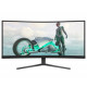 Philips 34" Evnia 3000 34M2C3500L/00 (86.36cm) 3440x1440 (WQHD), VA, 21:9, HDMI/DP, 300cd/m2, 1ms, 4000:1, zakrivljeni,