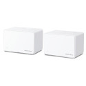 Mercusys Halo H80X(2-Pack) AX3000 Whole Home Mesh WiFi 6, Dual-Band 574Mbps/2402Mbps (2.4GHz/5GHz), 802.11ax/n/b/g 2.4 GHz - 