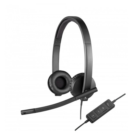 LOGITECH HEADSET - H570e (Teams version) headset - BLACK - USB - (Do Not Use) EMEA28-935 - USB-C