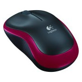 LOGITECH M185 Wireless Mouse - RED - EWR2