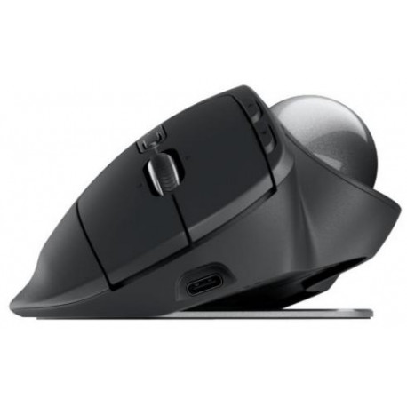 LOGITECH MX Ergo S Advanced Wireless Trackball - GRAPHITE - 2.4GHZ/BT - EMEA28-935 - EMEA