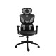 BIT FORCE uredska stolica COZY LM-2D crna