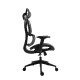 BIT FORCE uredska stolica COZY LM-2D crno/siva