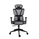 BIT FORCE uredska stolica ROYAL LM-2D crno/siva