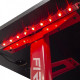 WHITE SHARK RGB gaming stol FIRE SHADOW / 120x60x18