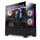 BIT FORCE Mid Tower ARGB Gaming PC kućište SPARK ARGB-TG3