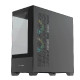 BIT FORCE Mid Tower ARGB Gaming PC kućište SPARK ARGB-TG3