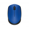 Logitech M171 RF bežični + USB Optički 1000DPI Ambidekster Crno, Plavo miš