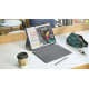 Ovitek s tipkovnico Logitech Combo Touch za iPad Air 13", M2, siv, Slo g.