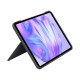 Ovitek s tipkovnico Logitech Combo Touch za iPad Pro 11", M4, grafitni, SLO g.