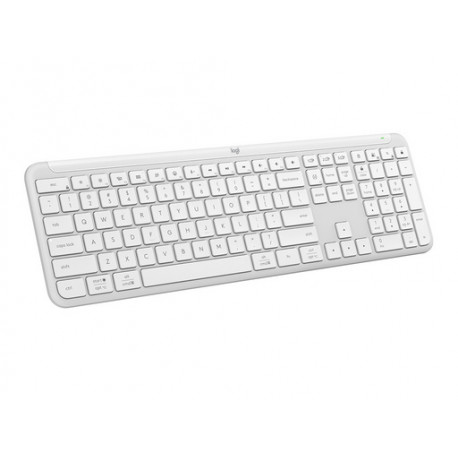 Tipkovnica Logitech Signature Slim K950, bela, SLO g.