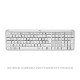 Tipkovnica Logitech Signature Slim K950, bela, SLO g.