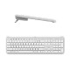 Tipkovnica Logitech Signature Slim K950, bela, SLO g.
