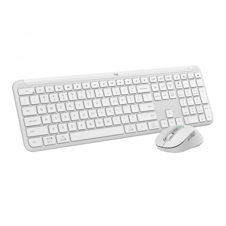 Tipkovnica in miška Logitech Signature Slim Combo MK950, bela, SLO g.