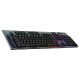 Tipkovnica Logitech G915 X LIGHTSPEED, GL Clicky, Wireless, črna, SLO g.