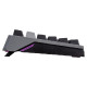 Tipkovnica Cooler Master MK770 Wireless, BT, Kailh Box V2 Red, PBT, RGB, siva, US