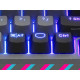 Tipkovnica Cooler Master MK770 Wireless, BT, Kailh Box V2 Red, PBT, RGB, siva, US