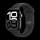 Watch Apple Watch Series 10 GPS 46mm Jet Black Aluminium Case with Sport Band S/M - Black