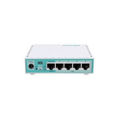 MikroTik E50UG hEX (2024 version) 5-Port Gigabit Router