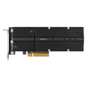 Synology M2D20 Dual-slot M.2 SSD adapter card for cache acceleration PCIe 3.0 x8 PCIe NVMe Form F