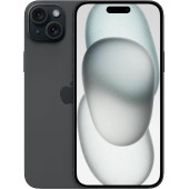 Refurbished Apple iPhone 15 Plus, 128GB, Black