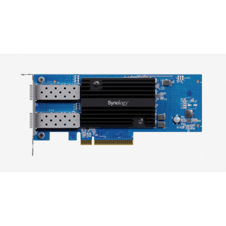 E10G30-F2Dual-port 10GbE SFP+ add-in card for Synology systems