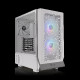 THERMALTAKE Mid Tower ARGB Gaming PC kućište CERES 300 TG SNOW
