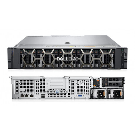 DELL EMC PowerEdge R750xs, 8x3.5", Intel XS 4310 (2.1G, 12C/24T, 18MB, Turbo, HT (120W)), 16GB RDIMM