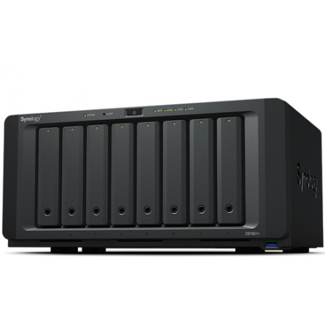 Synology DiskStation DS1821+ NAS poslužitelj i poslužitelj za pohranjivanje Tower Ryzen Embedded V1500B 4 GB DDR4 0 TB Disk