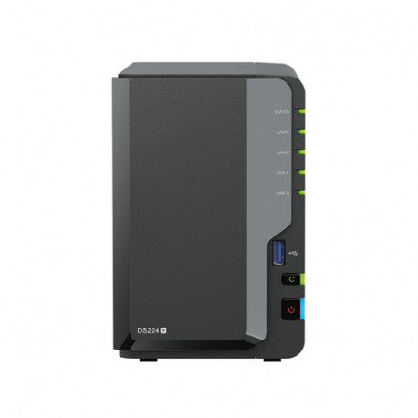 Synology DiskStation DS224+ NAS poslužitelj i poslužitelj za pohranjivanje Stolno računalo Intel® Celeron® J4125 2 GB DD