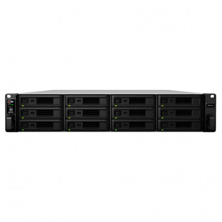 Synology RackStation RS3618xs NAS Stalak (2U) Intel® Xeon® D D-1521 8 GB DDR4 0 TB DiskStation Manager Crno