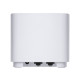 ASUS ZenWiFi XD4 Plus AX1800 3 Pack White Dvofrekvencijski (2,4 GHz / 5 GHz) Wi-Fi 6 (802.11ax) Bijelo 2 Unutarnji