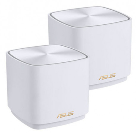 ASUS ZenWiFi XD4 Plus AX1800 2 Pack Dvofrekvencijski (2,4 GHz / 5 GHz) Wi-Fi 6 (802.11ax) Bijelo Unutarnji