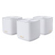 ASUS ZenWiFi XD4 Plus AX1800 3 Pack White Dvofrekvencijski (2,4 GHz / 5 GHz) Wi-Fi 6 (802.11ax) Bijelo 2 Unutarnji