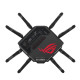 ASUS ROG Rapture GT-BE98 bežični usmjerivač 10 Gigabitni Ethernet Quad-band (2.4 GHz / 5 GHz-1 / 5 GHz-2 / 6 GHz) Crno