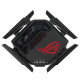 ASUS ROG Rapture GT-BE98 bežični usmjerivač 10 Gigabitni Ethernet Quad-band (2.4 GHz / 5 GHz-1 / 5 GHz-2 / 6 GHz) Crno
