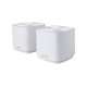 ASUS ZenWiFi XD5 (W-2-PK) Dvofrekvencijski (2,4 GHz / 5 GHz) Wi-Fi 6 (802.11ax) Bijelo Unutarnji