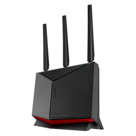 ASUS RT-BE86U bežični usmjerivač 10 Gigabitni Ethernet Dvofrekvencijski (2,4 GHz / 5 GHz) Crno