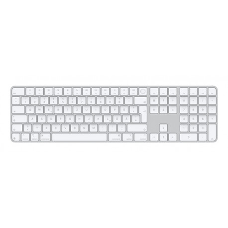 Apple Magic tipkovnica Univerzalno USB + Bluetooth QWERTZ Njemački Bijelo