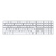 Apple Magic tipkovnica Univerzalno USB + Bluetooth QWERTZ Njemački Bijelo