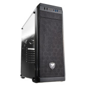 Cougar MX330-G, black, tempered glass