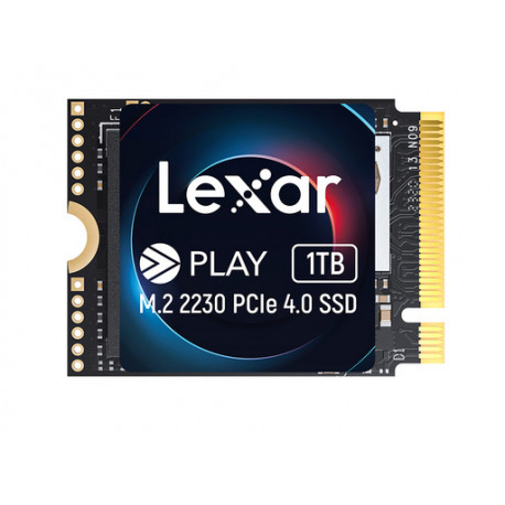 SSD 1TB M.2 30mm 2230 PCI-e 4.0 x4 NVMe, 3D TLC, Lexar PLAY (LNMPLAY001T-RNNNG)