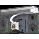 Komplet za tekočinsko hlajenje AIO Liquid Cooler Lian Li HydroShift LCD 360 Fanless, bel