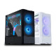 Računalniško ohišje Lian Li LANCOOL 207, ATX, Midi-Tower, ARGB, kaljeno steklo, črno