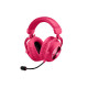 Slušalke Logitech G PRO X 2 LIGHTSPEED Wireless Gaming, roza
