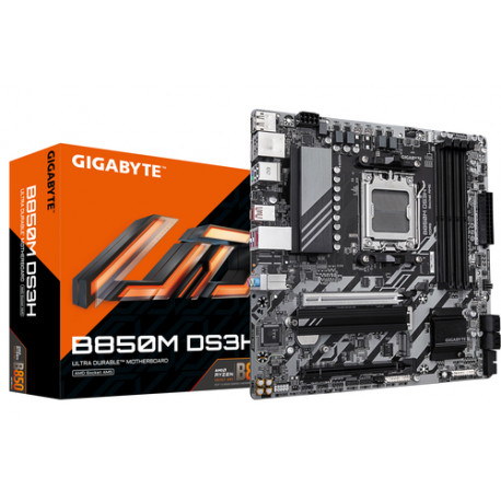 GIGABYTE B850M DS3H matična ploča AMD B850 Utor AM5 Mikro ATX
