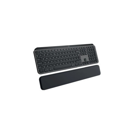 Logitech MX Keys S Plus bežična bluetooth tipkovnica, palm rest, grafit (920-011586)