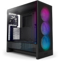 NZXT H5 Flow RGB 2024, crno bez napajanja, ATX